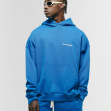 Hoodie Oversized Básico V4 - Azul Cobalto