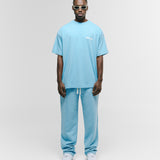 Camiseta Logo Oversized V4 - Azul Claro