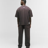 Camiseta Boxy Fit Básica V4 - Café Chocolate