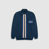Zip Mechanic Knitted Shirt - Azul Oscuro