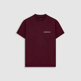 Camiseta Regular Fit Básica V3 - Burgundy