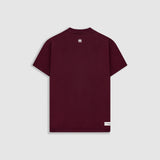 Camiseta Regular Fit Básica V3 - Burgundy