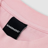 Camiseta Logo Oversized V3 - Rosado Pastel