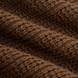 Zip Funnel Neck Knitwear - Café y Crema