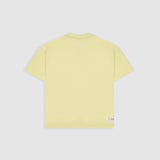 Camiseta Boxy Fit Básica V3 - Amarillo Pastel