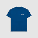 Camiseta Logo Oversized V4 - Azul Cobalto