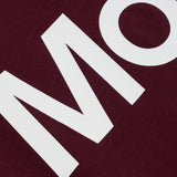 Camiseta Logo Oversized V3 - Burgundy