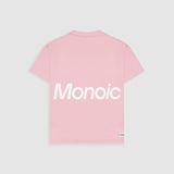 Camiseta Logo Oversized V3 - Rosado Pastel