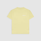Camiseta Logo Oversized V3 - Amarillo Pastel