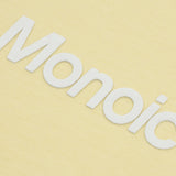 Camiseta Logo Oversized V3 - Amarillo Pastel