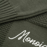 Checkered Knitwear Sweater - Verde Oliva