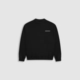 Crewneck Oversized Básico V3 - Negro Oscuro