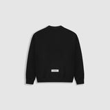 Crewneck Oversized Básico V3 - Negro Oscuro