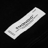 Zip Hoodie Oversized Básico V3 - Negro Oscuro