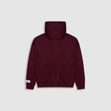 Zip Hoodie Oversized Básico V3 - Burgundy