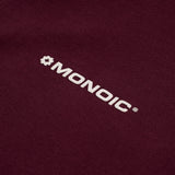 Zip Hoodie Oversized Básico V3 - Burgundy