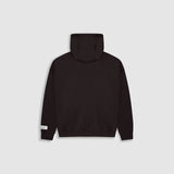 Zip Hoodie Oversized Básico V4 - Café Chocolate