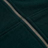 Zip Hoodie Oversized Básico V4 - Forest Green