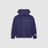 Zip Hoodie Oversized Básico V3 - Lavanda
