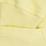 Zip Hoodie Oversized Básico V3 - Amarillo Pastel