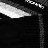 Striped Knitwear Sweater – Negro, Crema y Gris