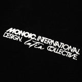 Camiseta Boxy Fit Design Collective - Negro Oscuro