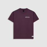 Camiseta Oversized Built For The World - Burgundy