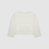 Long Sleeve Boxy T-Shirt – Off White