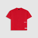 Camiseta Boxy Fit Speed - Pompeian Red