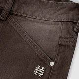 Pocket Straight Pants – Café Desgastado