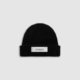 Waffle Knit Beanie – Negro Oscuro