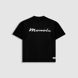 Camiseta Boxy Fit Riva - Negro Oscuro (Exclusive)