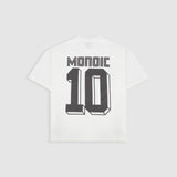 Camiseta Boxy Fit Ninetysix - Off White