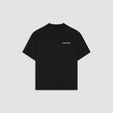 Camiseta Boxy Fit Básica V2 - Negro Oscuro