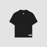 Camiseta Boxy Fit Básica V2 - Negro Oscuro