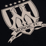 Hoodie Oversized MONOIC F.C - Negro Oscuro