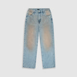Straight Fit Rally Jeans - Dirty Blue