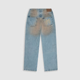 Straight Fit Rally Jeans - Dirty Blue