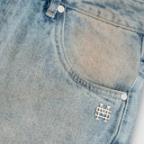 Straight Fit Rally Jeans - Dirty Blue