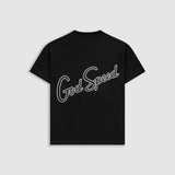 Camiseta Oversized Racing - Negro Oscuro