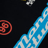 Camiseta Oversized Racing - Negro Oscuro
