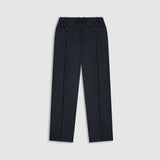 Trouser a Rayas - Negro Oscuro