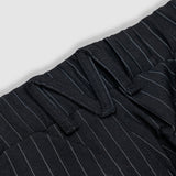 Trouser a Rayas - Negro Oscuro