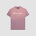 Camiseta Boxy Fit Riva rosado malva con estrella en la espalda y “Monoic” en el pecho en corrosión | MONOIC 