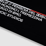 Camiseta Boxy Italia - Negro Oscuro