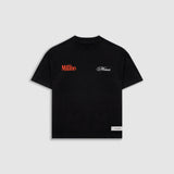 Camiseta Boxy fit Milano - Negro Oscuro