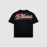 Camiseta Boxy fit Milano - Negro Oscuro