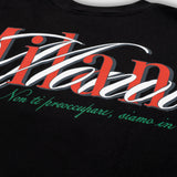 Camiseta Boxy fit Milano - Negro Oscuro