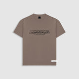 Camiseta Oversized Sponsors - Sand