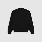 Knit Monogram Sweater - Negro Oscuro